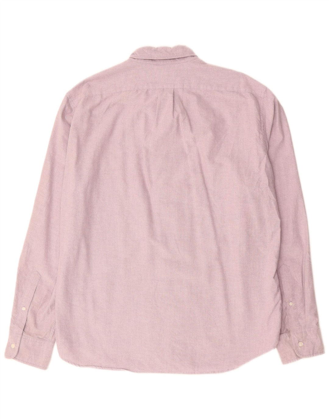 J. CREW Camisa masculina Oxford Slim XL algodão roxo