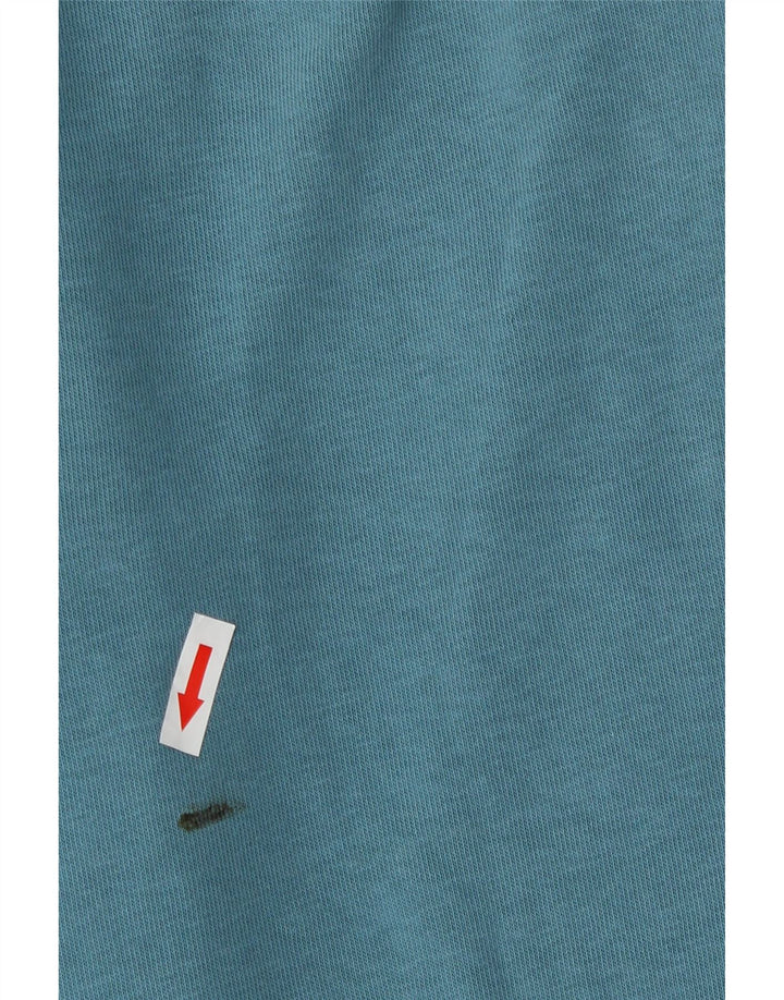 Nike Womens Dri Fit Calças de treino Joggers UK 14 Medium Blue
