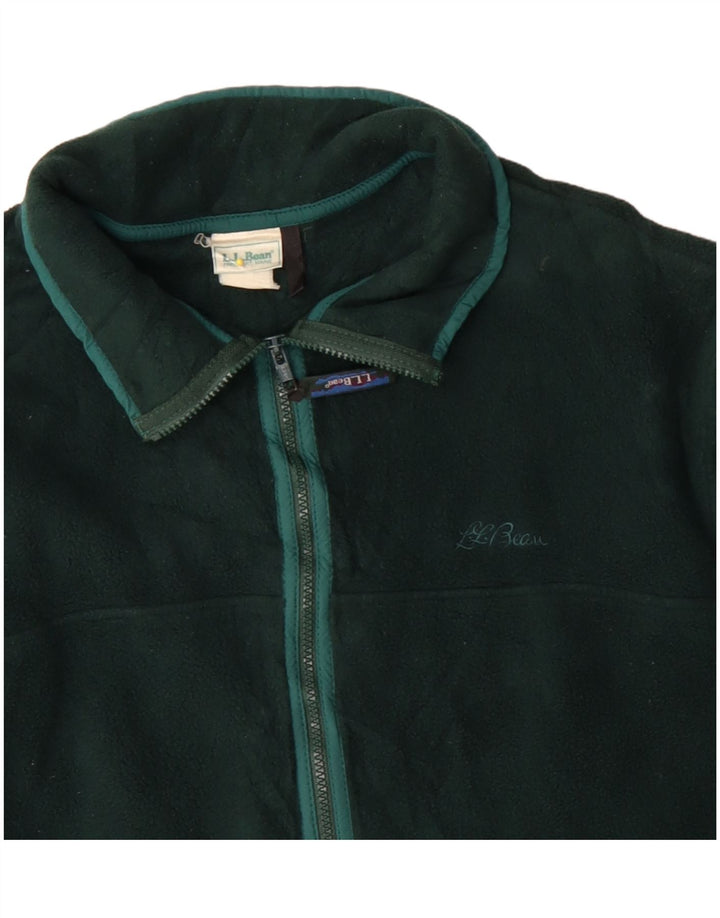 Jaqueta de lã feminina L.L.Bean UK 18 XL verde