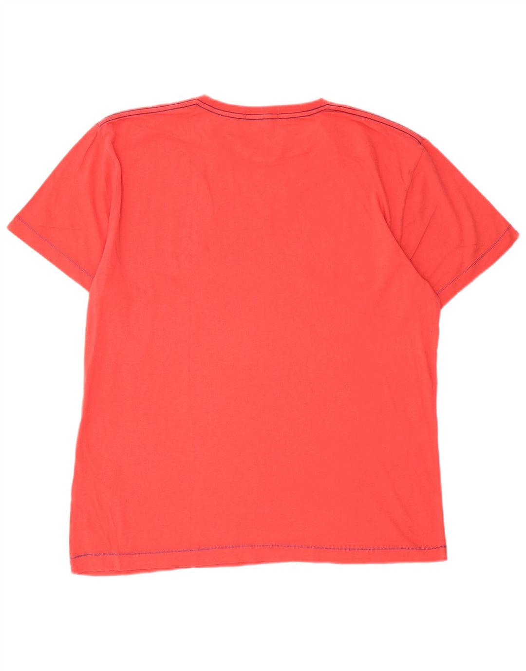Camiseta masculina gráfica Gant grande algodão vermelho