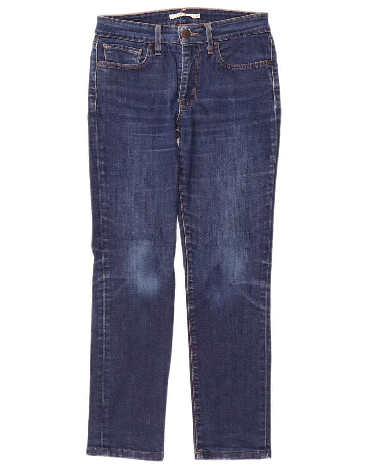 Calça jeans feminina Levi's 712 Slim W27 L27 azul algodão