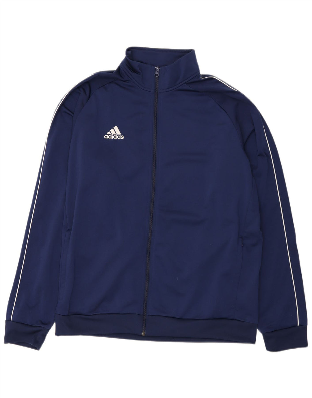 Adidas Mens Tracksuit Top Jacket XL Azul Marinho Poliéster