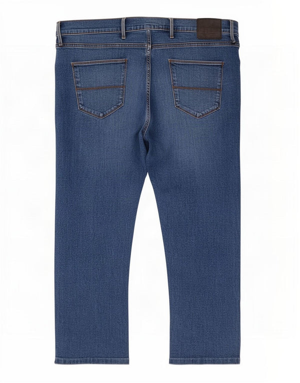Marks & Spencer Mens Slim Jeans W38 L29 Azul Algodão