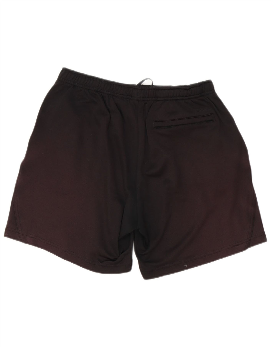 Shorts esportivos masculinos Nike médio preto poliéster