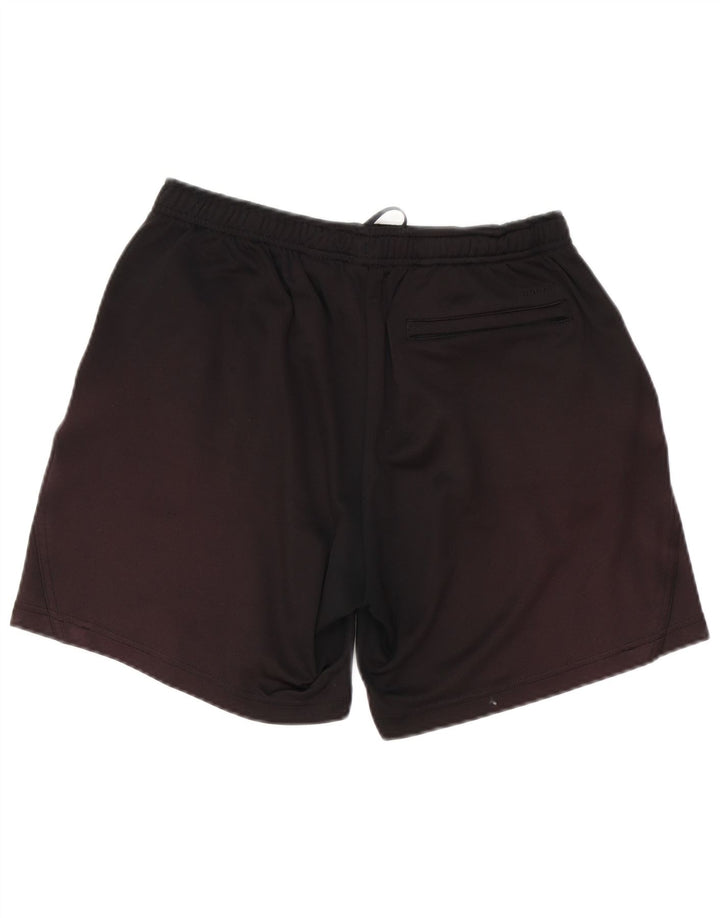 Shorts esportivos masculinos Nike médio preto poliéster