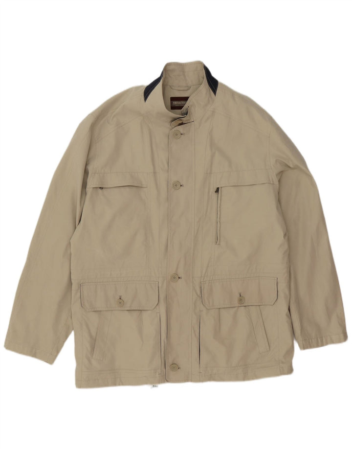 Jaqueta utilitária masculina Porto Di Panama IT 52 XL poliéster cinza