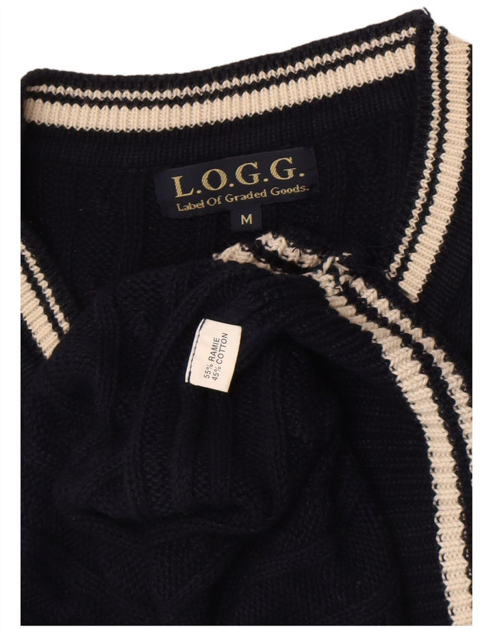 L.O.G.G Colete masculino regata médio azul marinho Rami