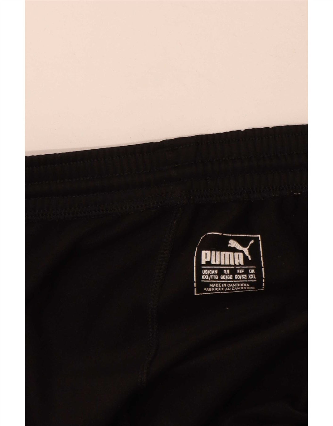 Calça de treino masculina Puma Crop 2XL preta