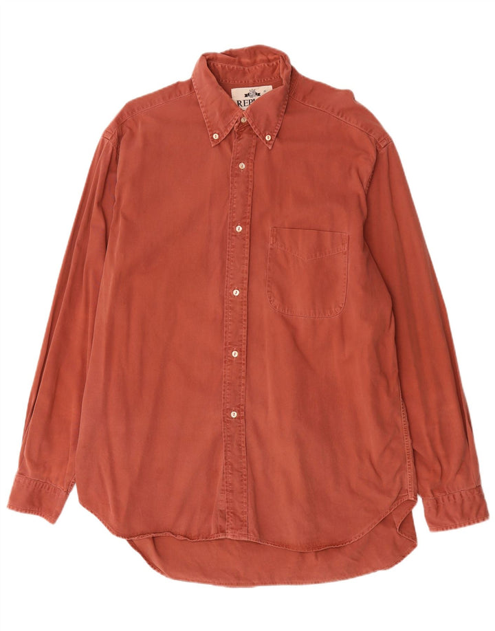 Camisa masculina REPLAY XL algodão vermelho