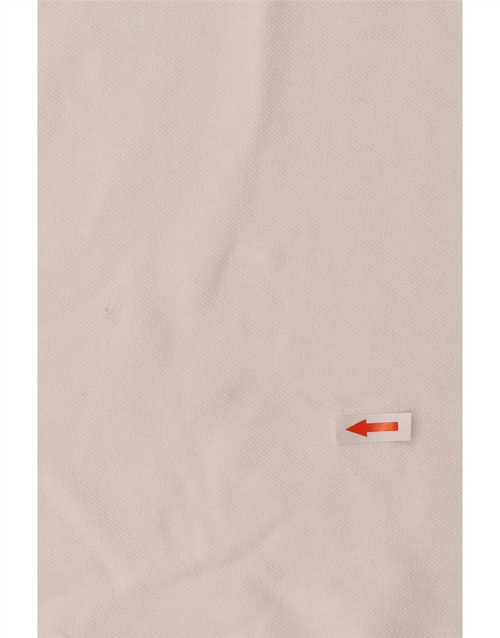 Camisa polo masculina Lotto grande algodão branco