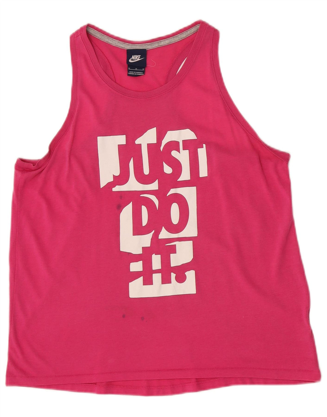 Colete gráfico feminino Nike UK 14 rosa médio