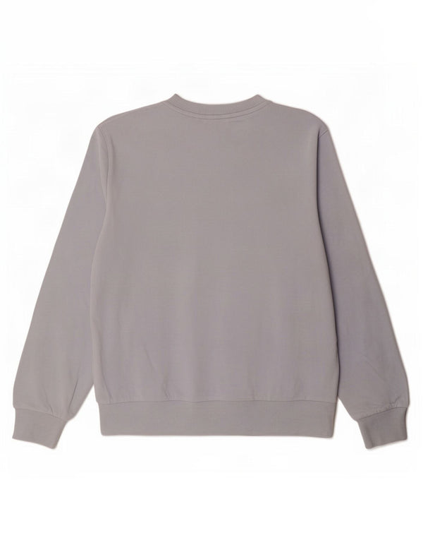 Calvin Klein moletom gráfico masculino jumper grande algodão azul