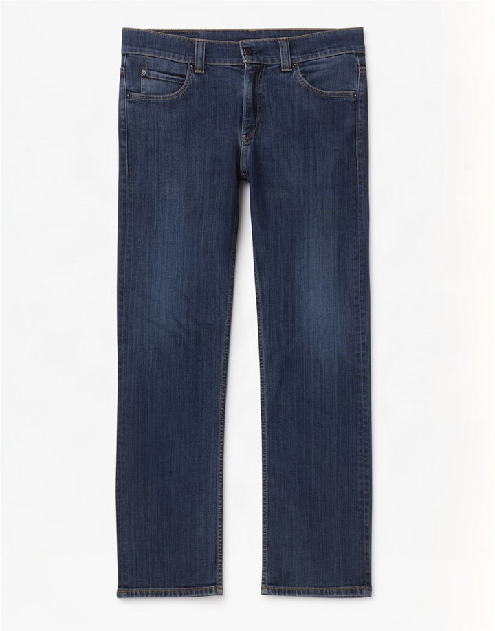 Levi's Masculino 506 Straight Jeans W32 L32 Azul Algodão