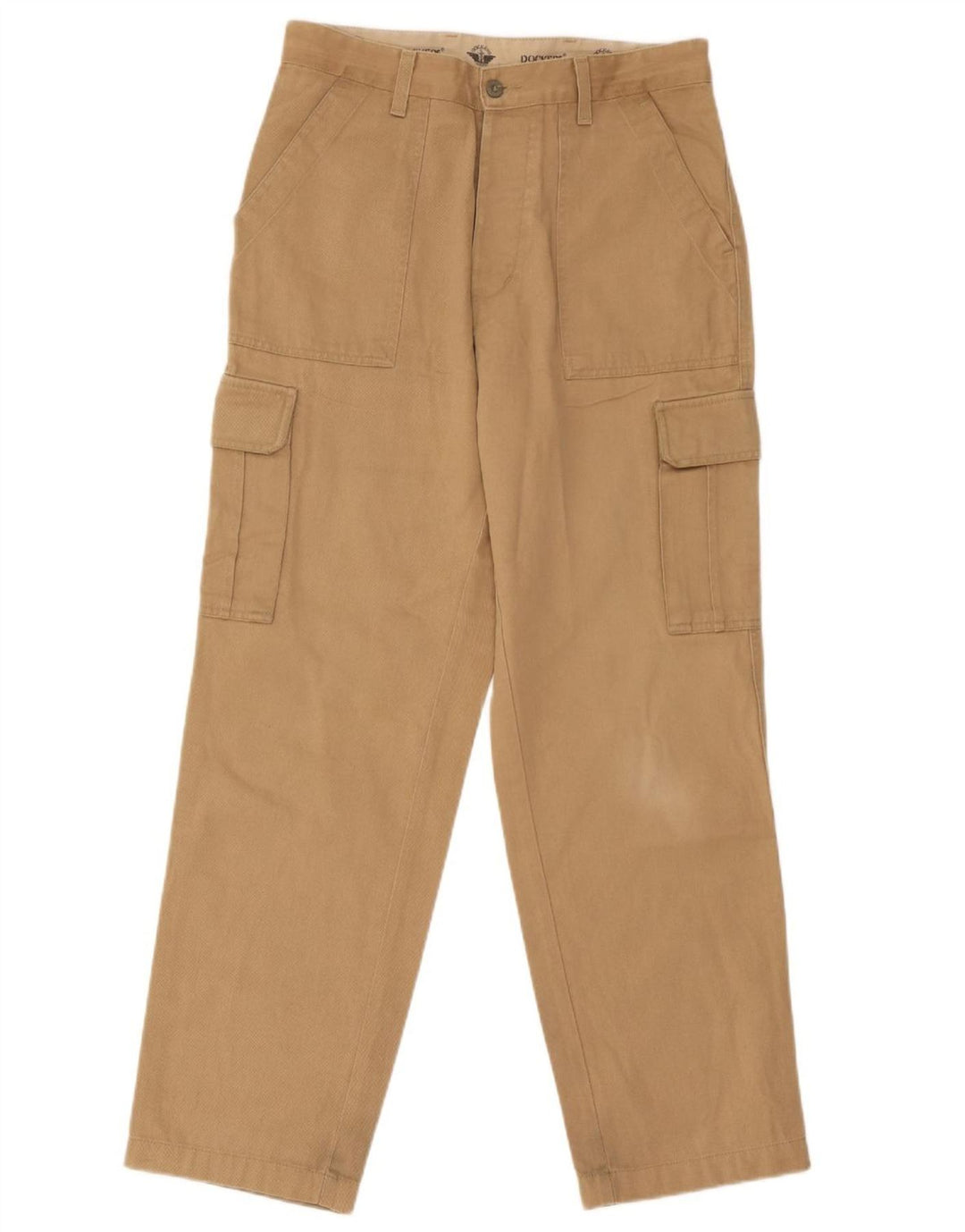 Calça Dockers masculina reta cargo W31 L30 algodão marrom