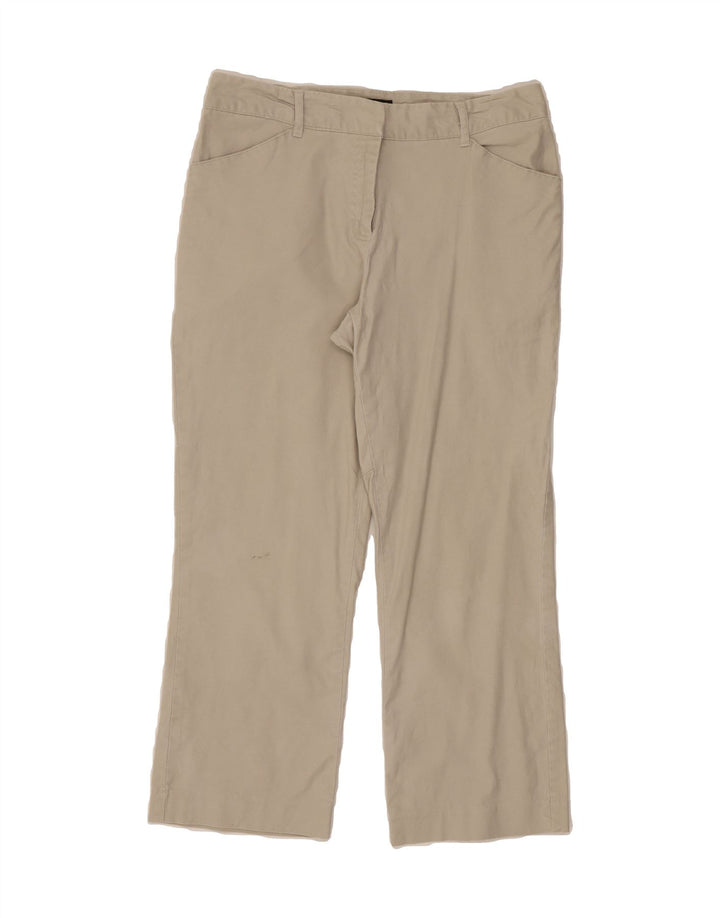 MOSSIMO Womens Stretch Straight Casual Trousers US 6 Small W30 L24 Beige Vintage Mossimo and Second-Hand Mossimo from Messina Hembry 
