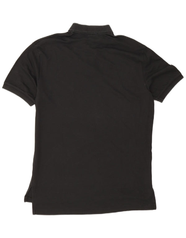 Camisa polo masculina Polo Ralph Lauren grande algodão preto