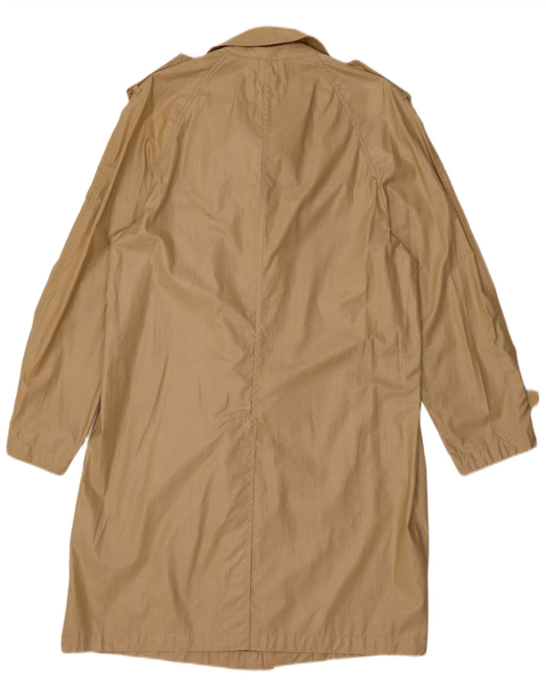 Trench Coat feminino VINTAGE UK 14 algodão bege médio