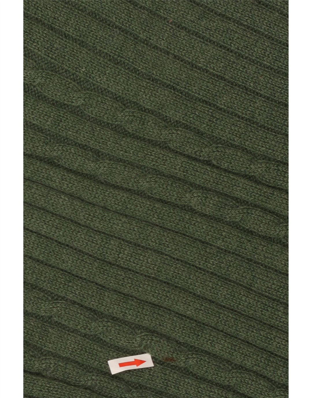 Suéter masculino Valdoglio com decote em V, lã verde pequena