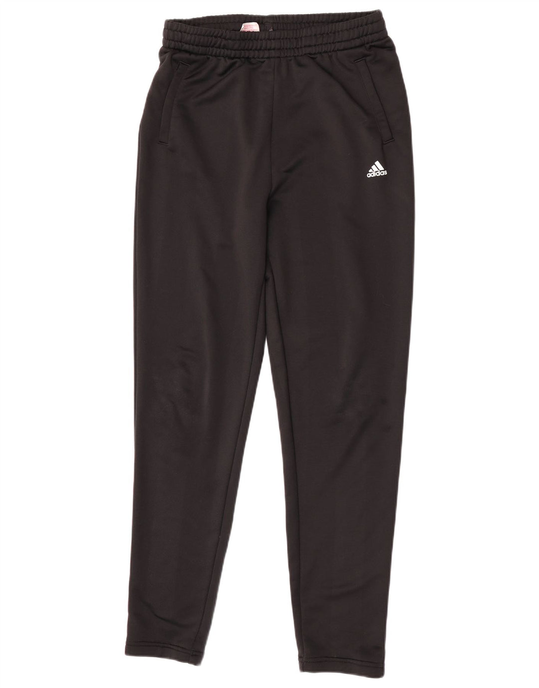 Adidas meninos calças de treino joggers 15-16 anos preto poliéster