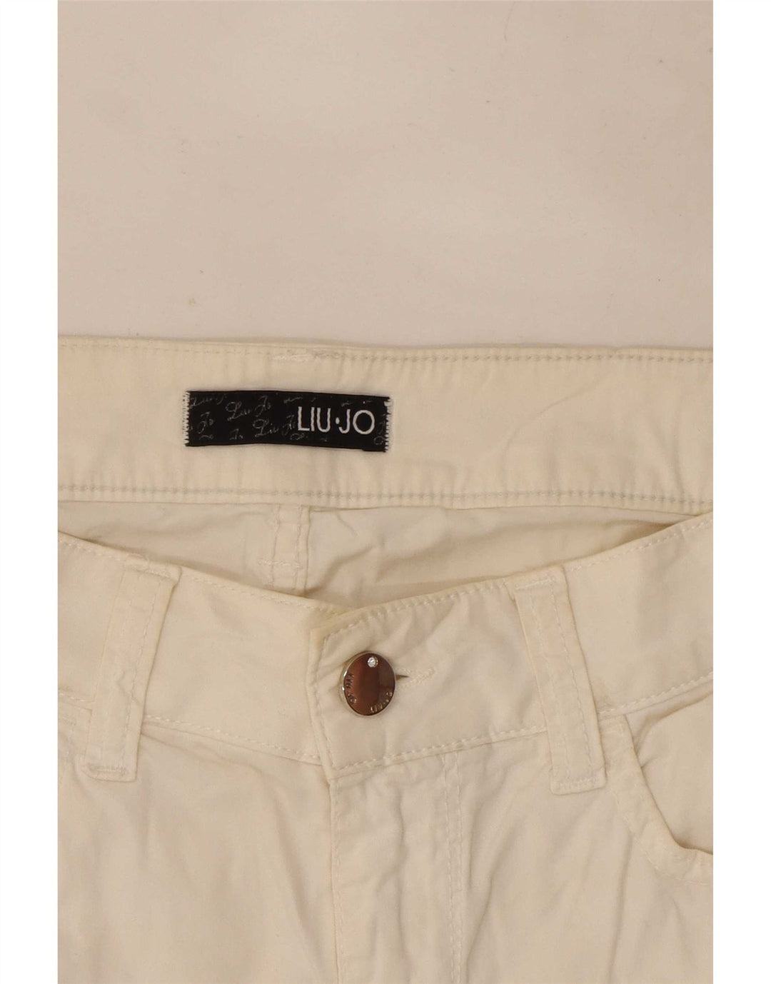 Liu Jo Calça feminina casual slim W30 L27 branca