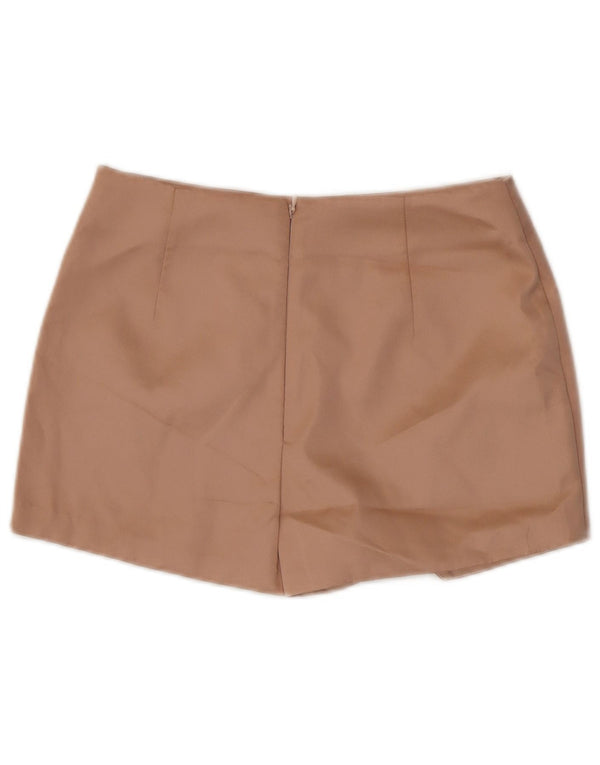 Topshop Womens Hot Pants UK 10 Pequeno W28 Poliéster Rosa