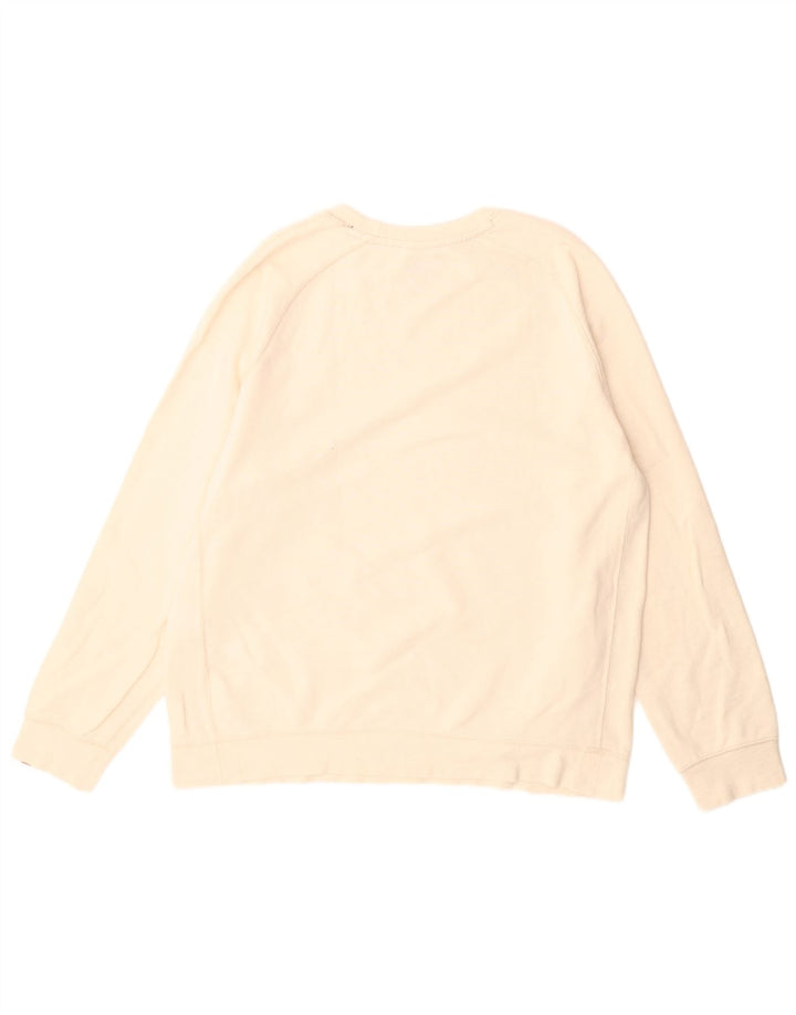 Nike Mens Moletom Jumper XL Off White Algodão