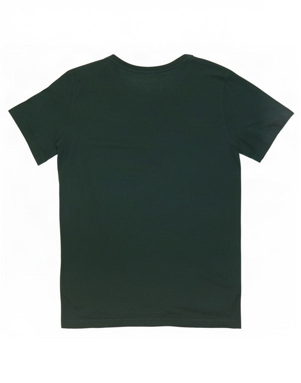 Puma Camiseta Masculina Graphic Top Pequeno Algodão Verde