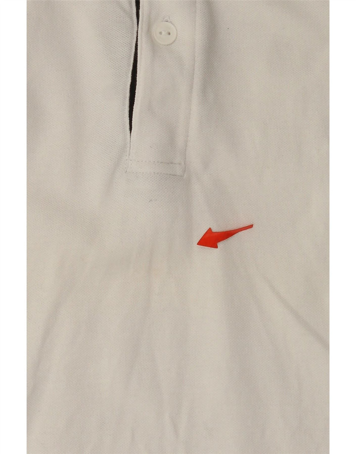 Camisa polo masculina SUN68 2XL algodão branco
