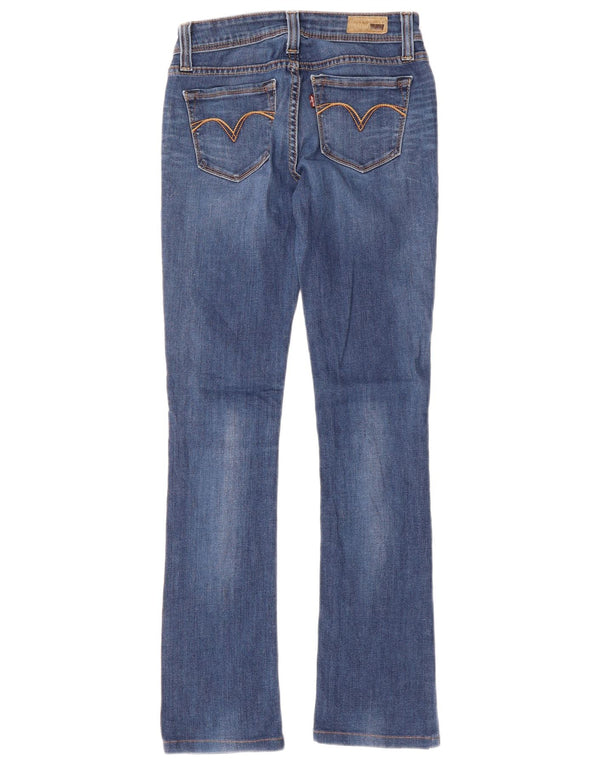Legging feminina Levi's Bootcut Jeans W26 L29 Azul Algodão