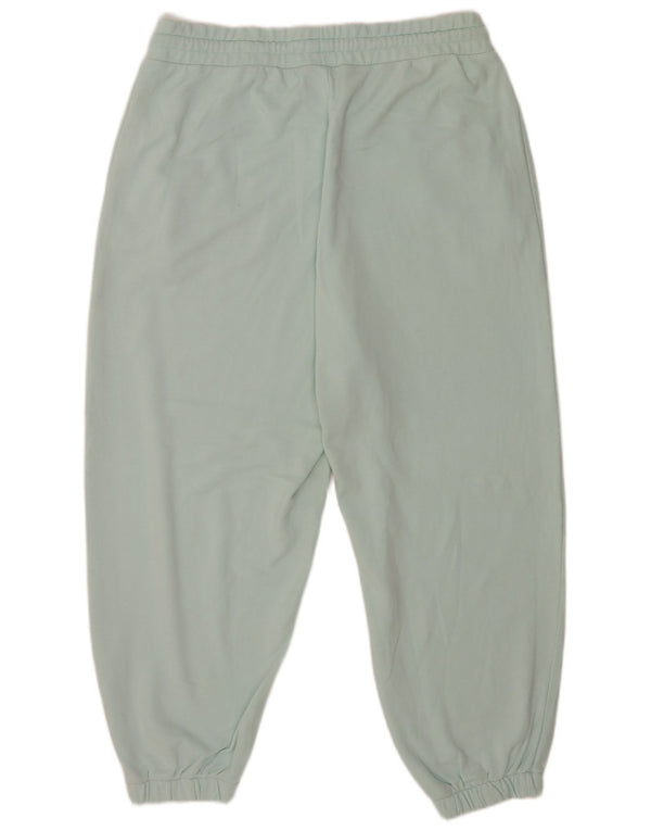 Calça de treino feminina Adidas Joggers UK 20-22 XL algodão verde