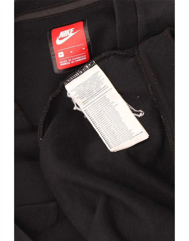 Nike masculino moletom jumper médio algodão preto