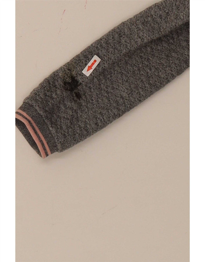 Vestido jumper Woolrich para meninas 9-10 anos poliéster manchado cinza