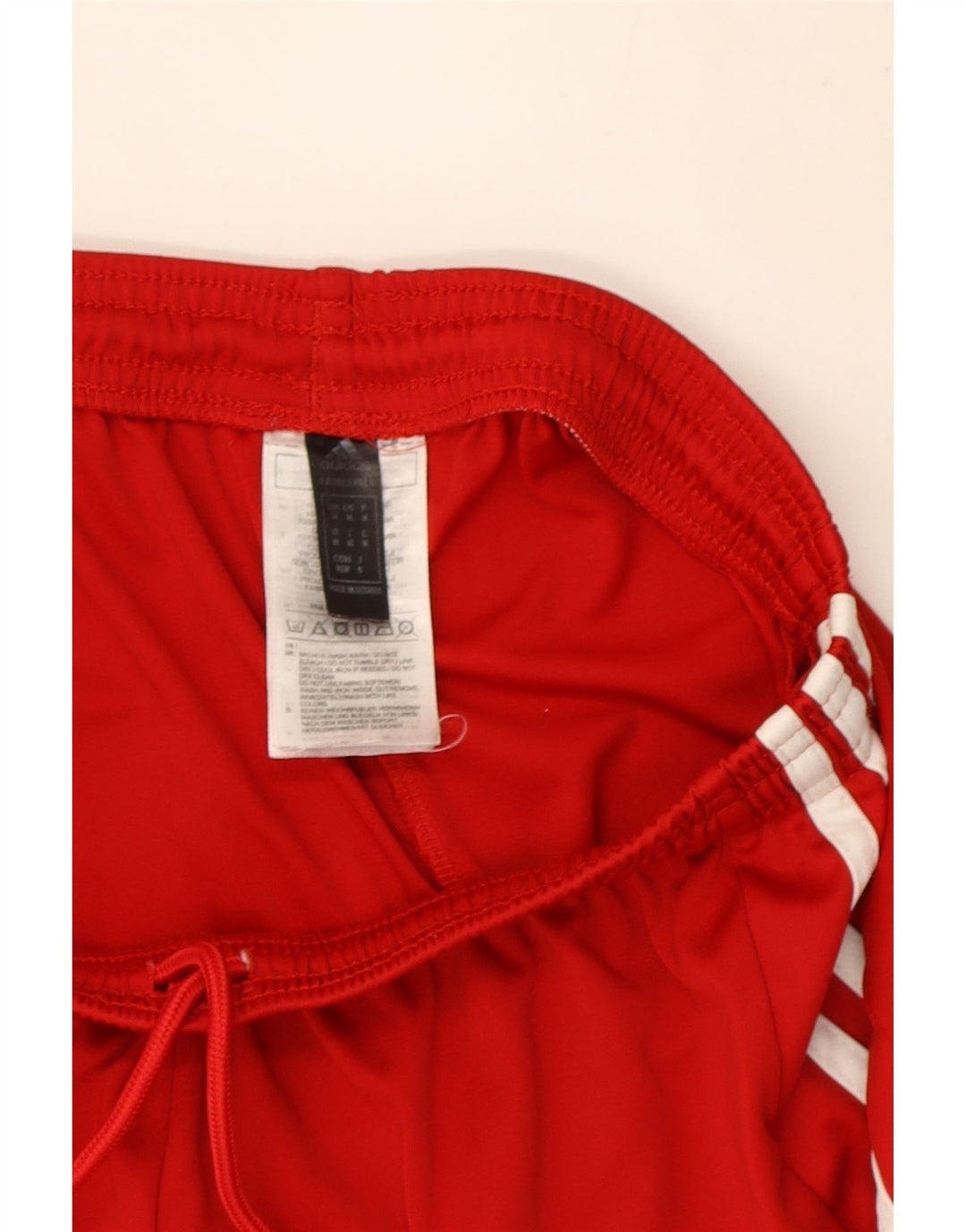 Adidas Mens Climalite Sport Shorts Médio Poliéster Vermelho