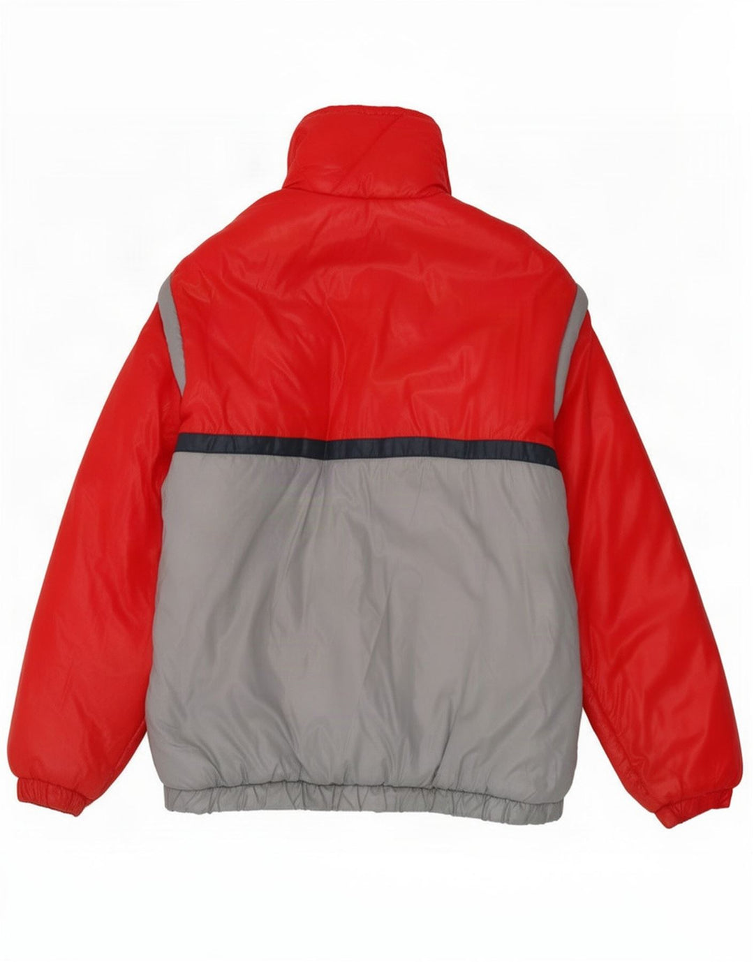 Jaqueta masculina acolchoada com capuz Gerry EU 48 Medium Red Colourblock
