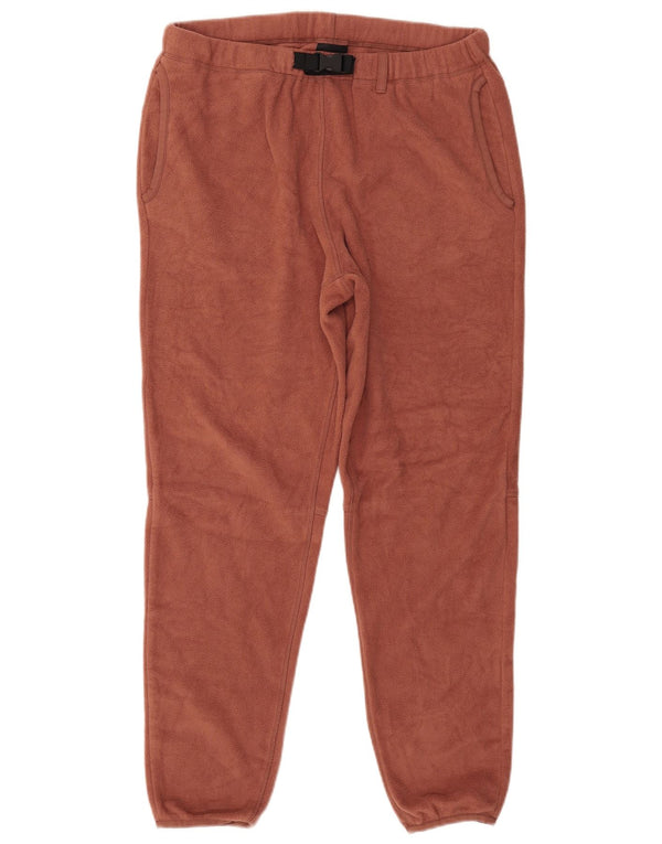 Calça de treino masculina de lã Jack Wolfskin joggers grande laranja