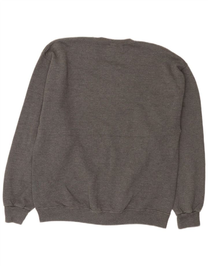 Russell Athletic Mens Moletom Jumper Grande Poliéster Cinza