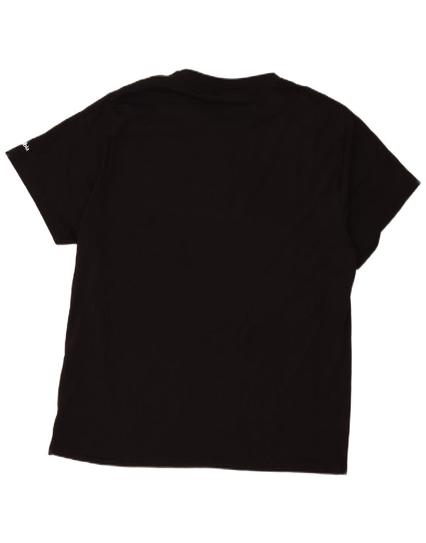 Columbia Camiseta masculina gráfica Top 2XL algodão preto