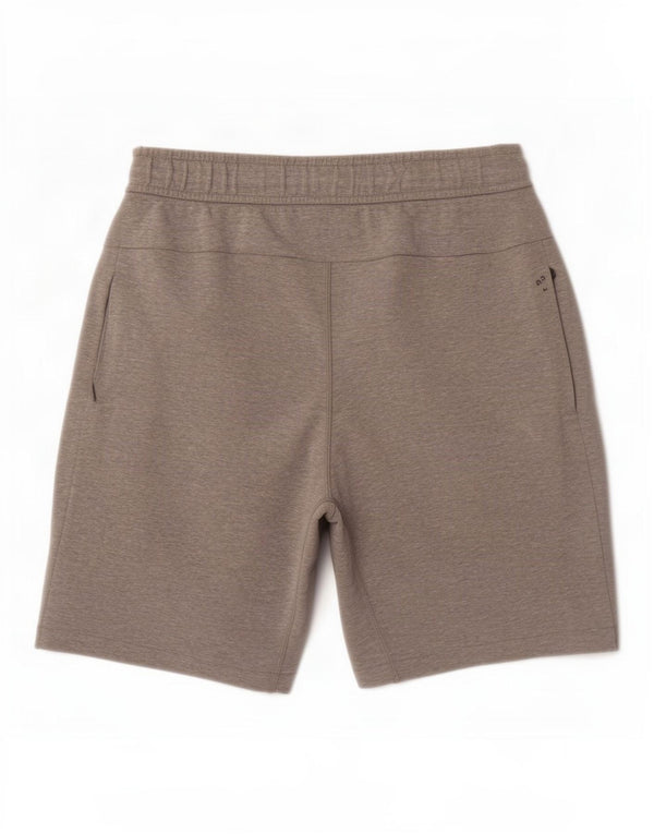 Shorts esportivos masculinos Nike médio cinza algodão