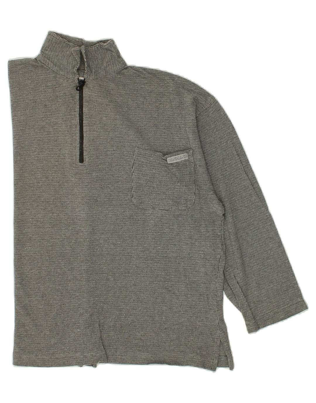 ENDURANCE Mens Polo Shirt Large Grey Check | Vintage Endurance | Thrift | Second-Hand Endurance | Used Clothing | Messina Hembry 