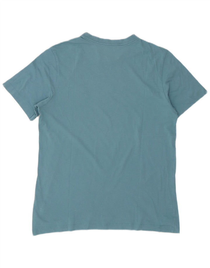 Camiseta masculina Nike grande algodão azul