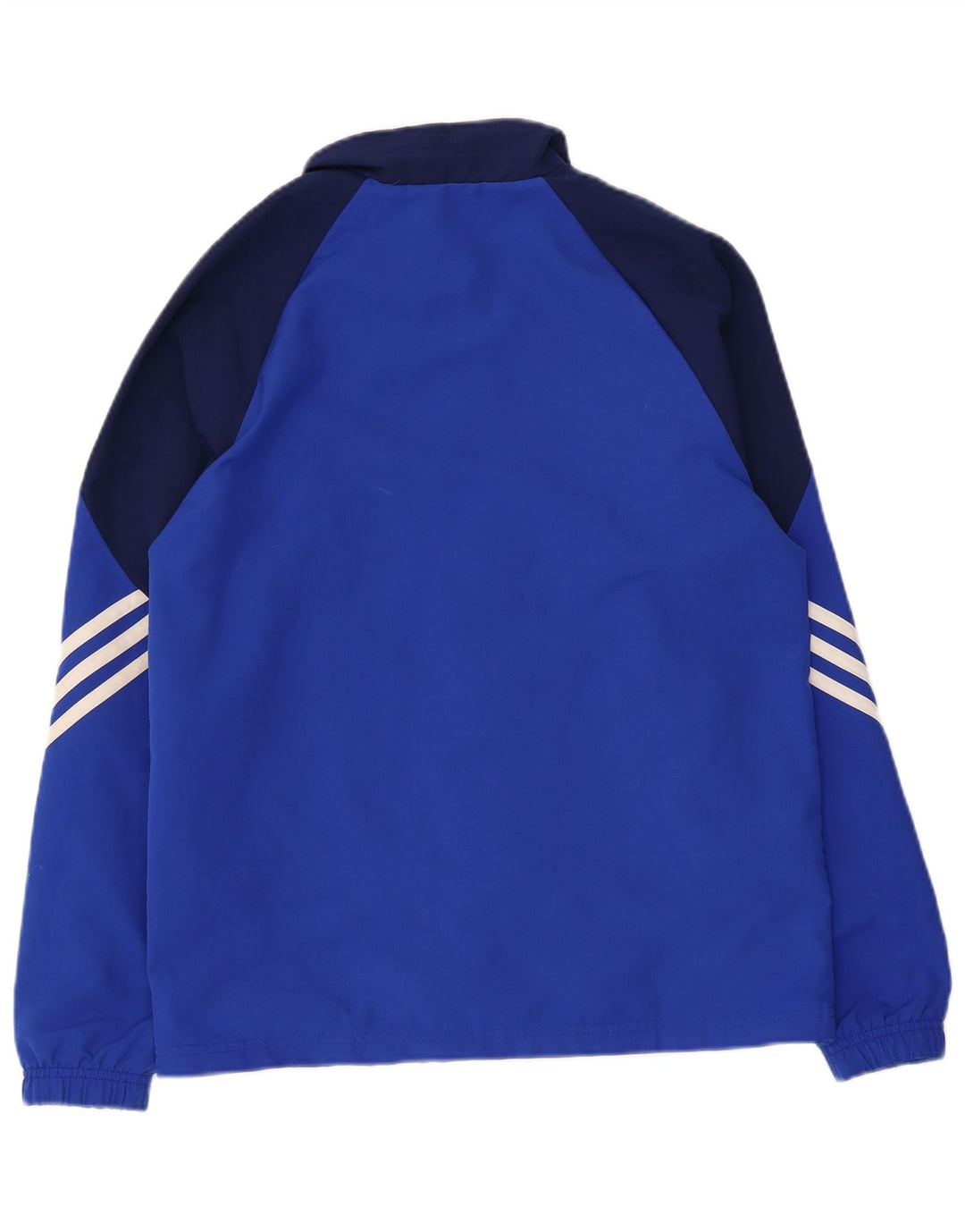 Jaqueta Adidas Meninos Treino Top 15-16 Anos XL Azul Colorblock Poliéster