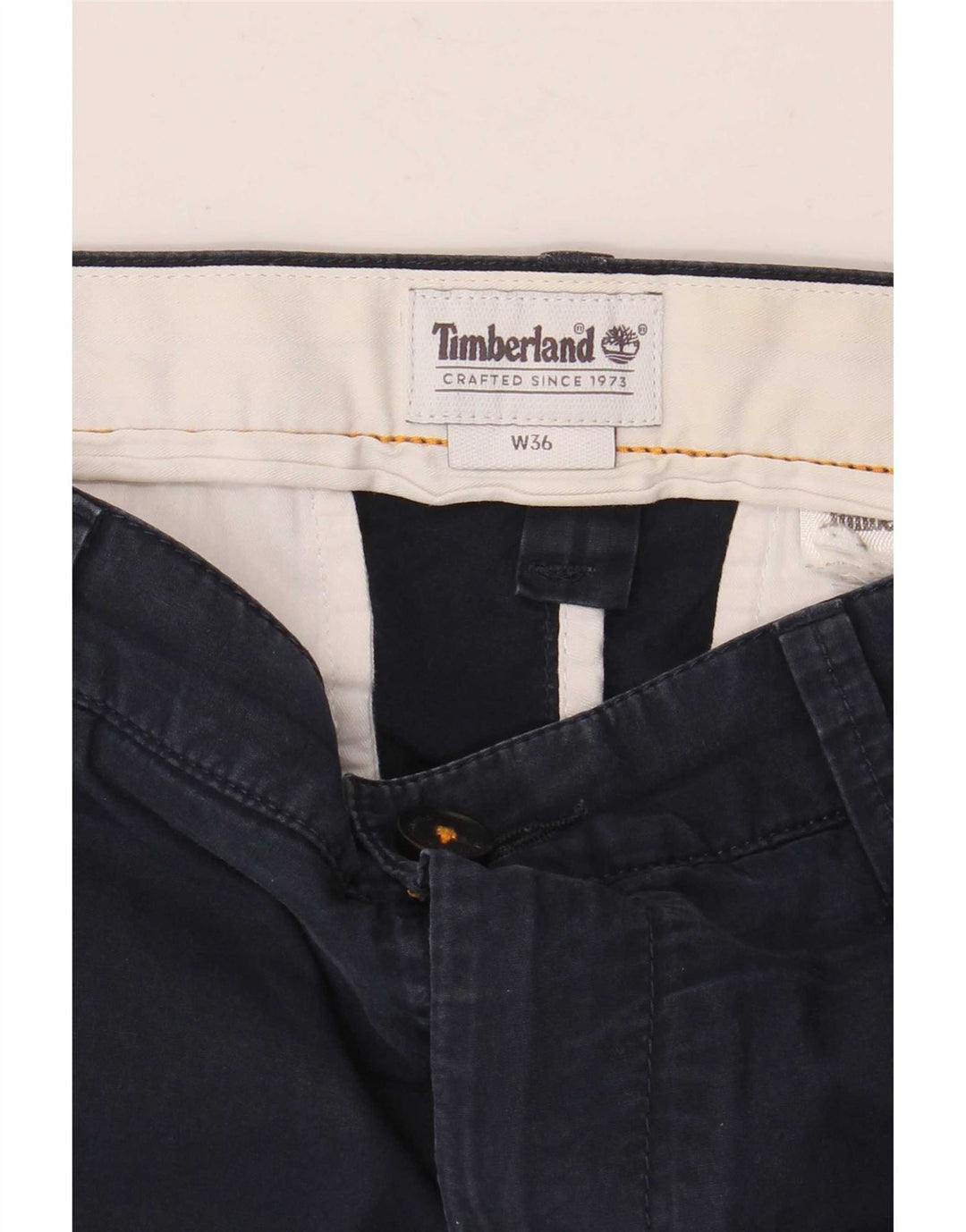 Timberland Mens Chino Shorts W36 Grande Azul Marinho