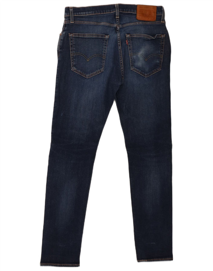 LEVI'S Masculino 512 Slim Jeans W31 L32 Azul Marinho Algodão