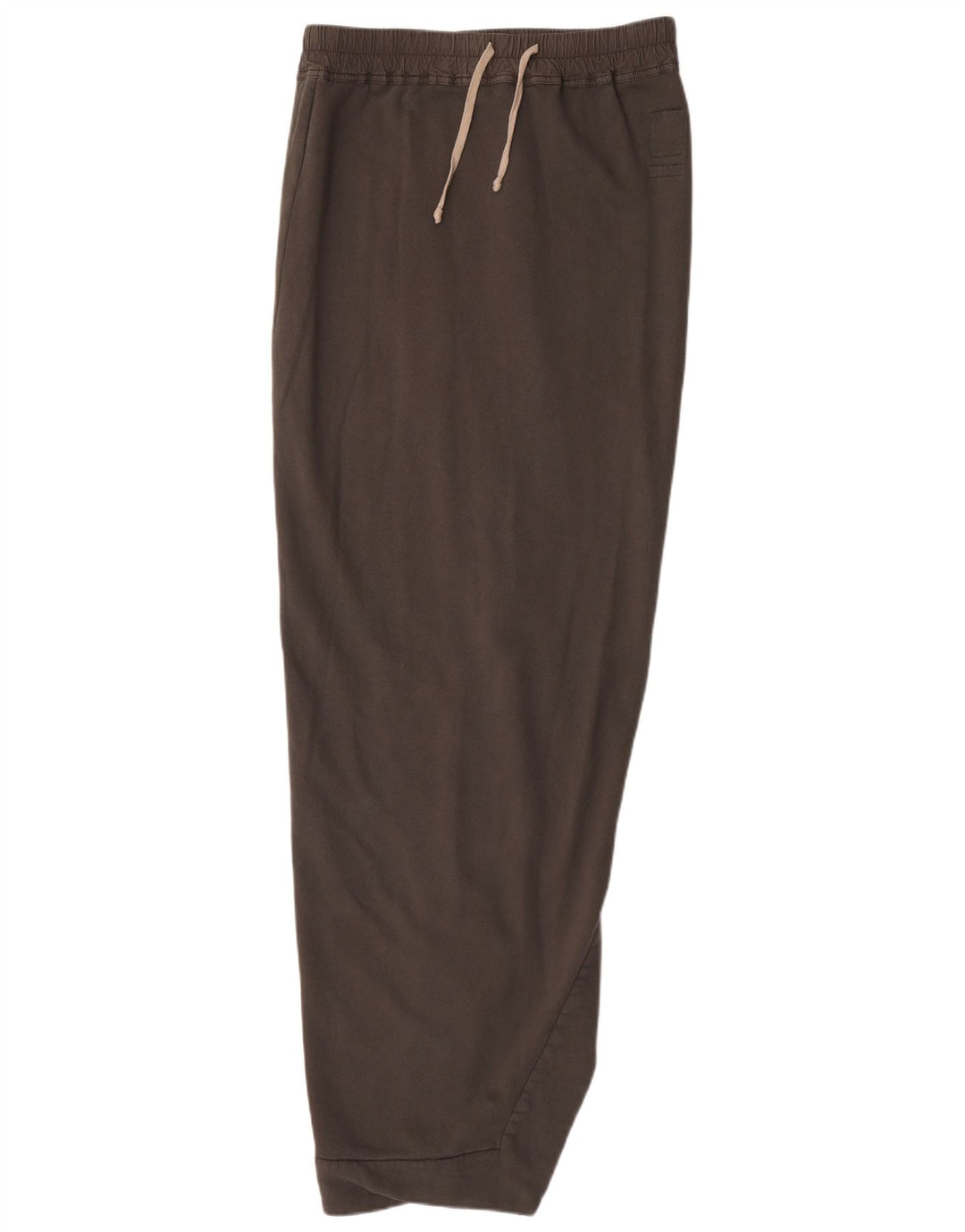 Saia maxi feminina Rick Owens pequena W28 algodão cinza