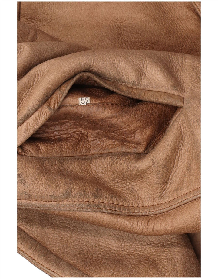 Jaqueta Sherpa masculina GIMO'S IT 52 grande marrom