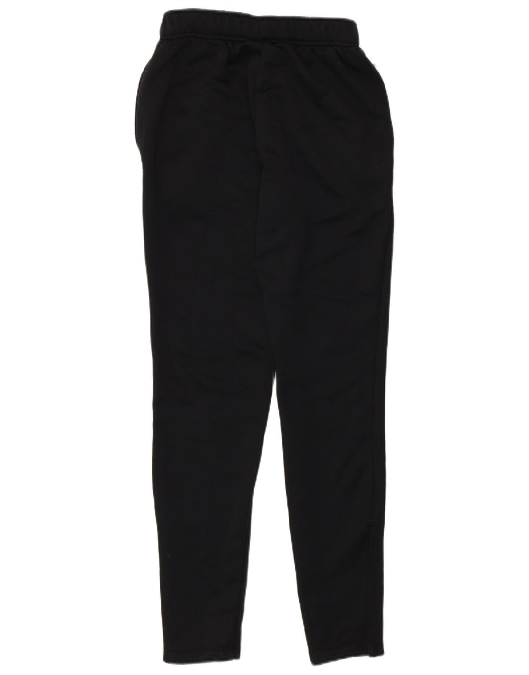 Calça de treino feminina Nike Dri Fit pequena preta de poliéster