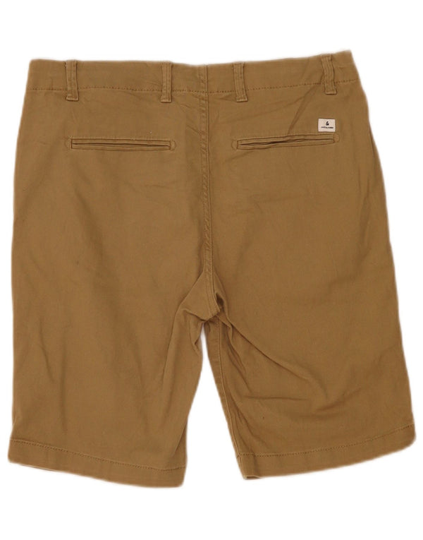 Shorts Chino Masculino Jack & Jones Pequeno W32 Algodão Marrom