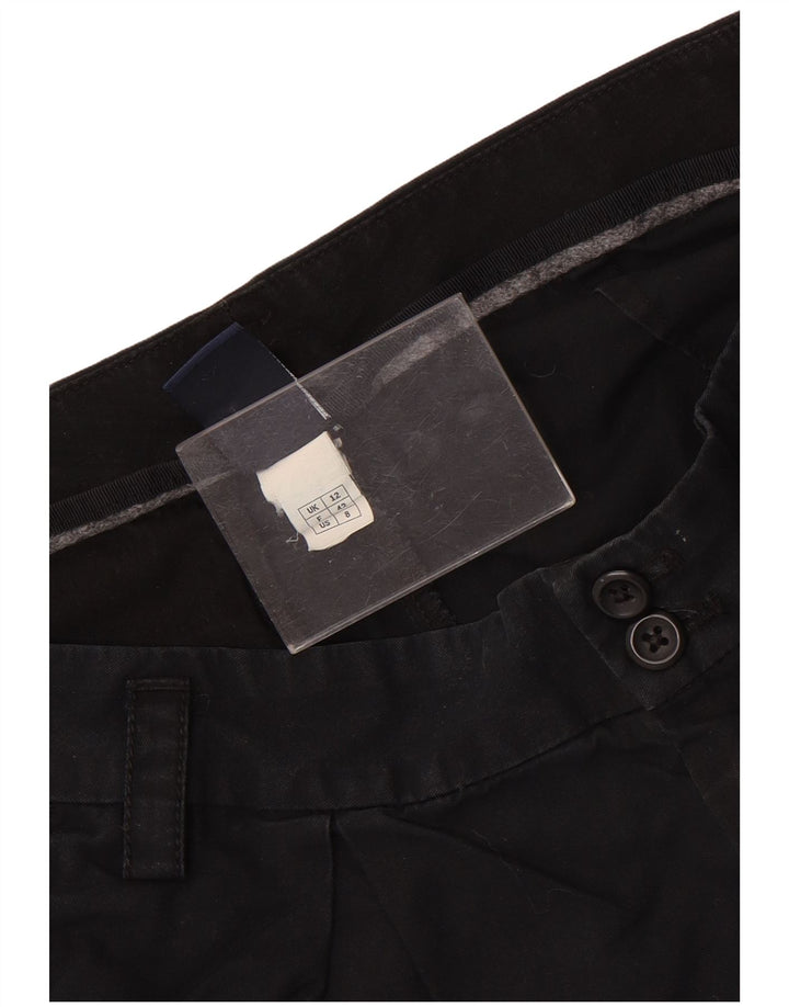 Shorts Chino Feminino Gap UK 12 Médio W32 Algodão Preto