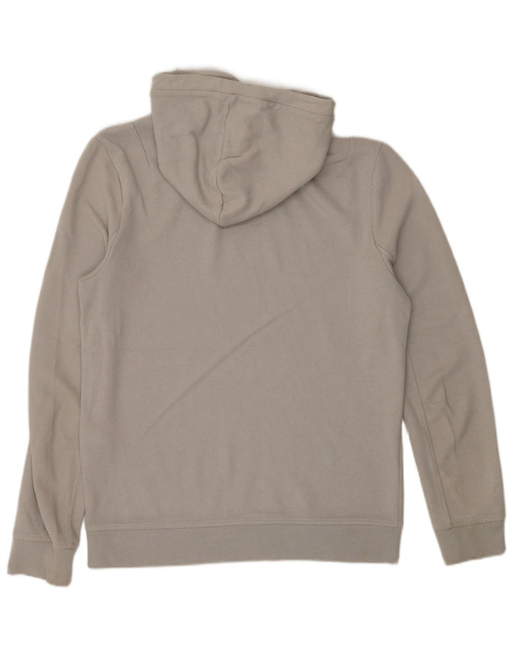 ALL SAINTS moletom com capuz masculino pequeno algodão cinza