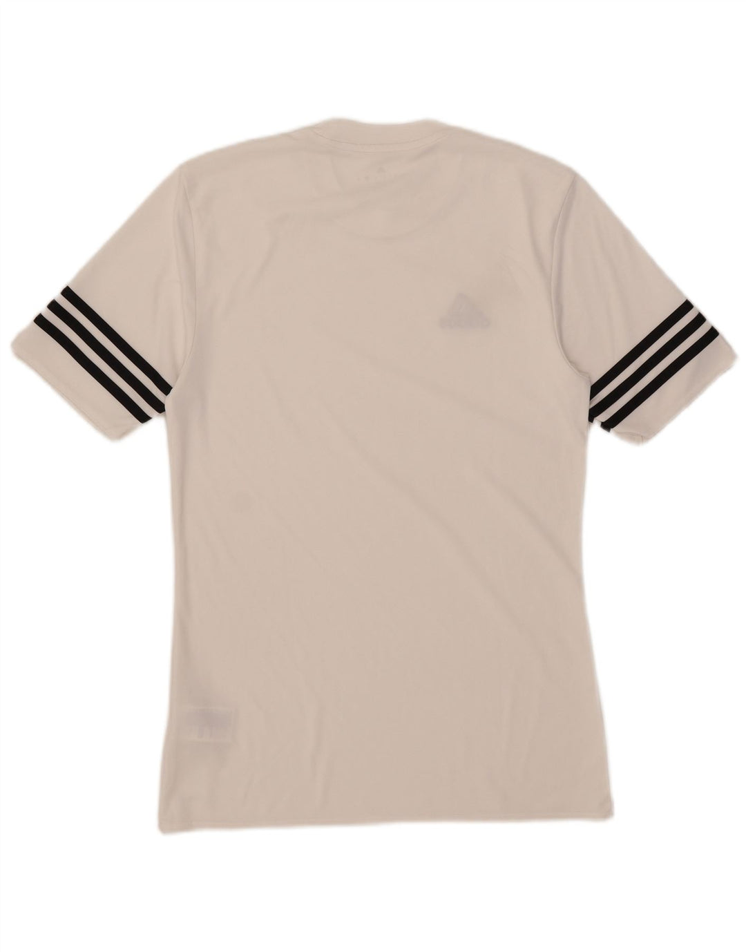 Adidas Mens Climalite Camiseta Top Pequeno Poliéster Branco